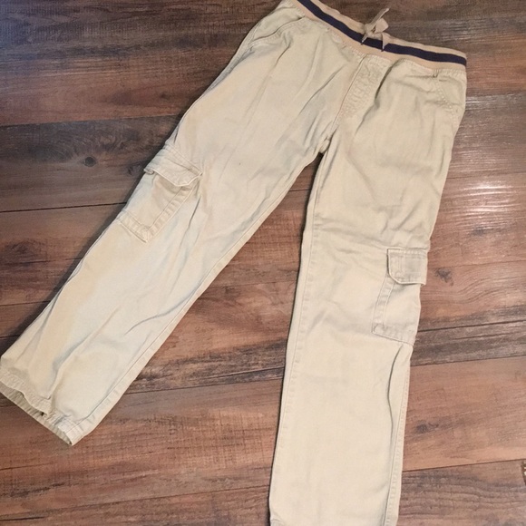 Gymboree Bottoms Boys Khaki Cargo Pants Gymboree 2 Banded Waist